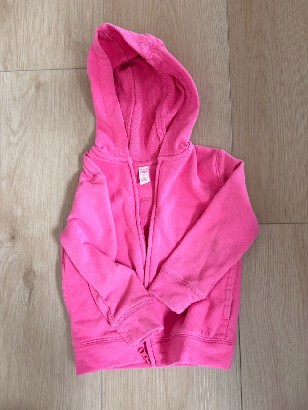 Joe Fresh Hot Pink Kids Hooded Sweatshirt